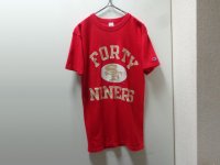 80'S Champion SF FORTY NINERS T-SHIRTS （チャンピオン サンフランシスコ フォティーナイナーズ Tシャツ）MADE IN USA（M）
