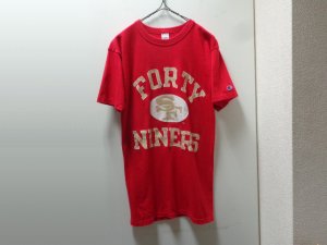 画像1: 80'S Champion SF FORTY NINERS T-SHIRTS （チャンピオン サンフランシスコ フォティーナイナーズ Tシャツ）MADE IN USA（M）