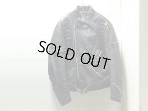 画像2: 80'S Hein Gericke OVER SIZE DOUBLE LEATHER RIDERS JACKET（オーバーサイズ ダブル仕様本革ライダースジャケット）(48)