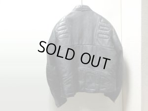 画像3: 80'S Hein Gericke OVER SIZE DOUBLE LEATHER RIDERS JACKET（オーバーサイズ ダブル仕様本革ライダースジャケット）(48)