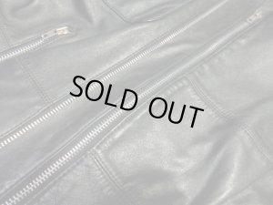 画像8: 80'S Hein Gericke OVER SIZE DOUBLE LEATHER RIDERS JACKET（オーバーサイズ ダブル仕様本革ライダースジャケット）(48)