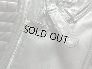 画像6: 80'S Hein Gericke OVER SIZE DOUBLE LEATHER RIDERS JACKET（オーバーサイズ ダブル仕様本革ライダースジャケット）(48)