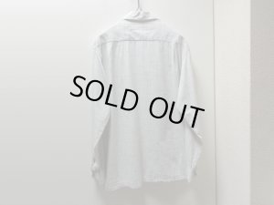 画像2: 50'S CAMPUS KASURI PATTERN COTTON BOX L/S SHIRTS（キャンパス カスリ柄コットンボックス型長袖シャツ）（15-15 1/2）