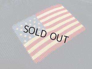 画像5: 90'S RALPH LAUREN STARS &　STRIPES LOW-GAUGE COTTON KNIT（ラルフローレン 星条旗柄ローゲージ仕様コットンニット）（L）