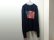 画像1: 90'S RALPH LAUREN STARS &　STRIPES LOW-GAUGE COTTON KNIT（ラルフローレン 星条旗柄ローゲージ仕様コットンニット）（L） (1)