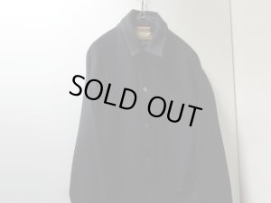 画像3: 50'S Cyrana by Sebastian DESIGN BLACK WOOL KNIT JACKET（デザイン 黒ウールニットジャケット）（L）