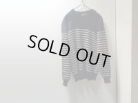 00'S SAINTS JAMES BORDER PATTERNE WOOL SWEATER（セントジェームス ボーダー柄ウールセーター）MADE IN FRANCE（L）