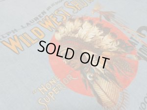 画像8: 00'S RALPH LAUREN CHAMBRAY WESTERN SHIRTS WITH INDIAN HEAD（インディアンヘッドプリント入り 長袖シャンブレーウエスタンシャツ）（L）