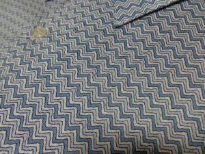 画像5: OLD LANVIN REPEATING PATTERNE L/S COTTON SHIRTS（フランス製 オールド ランバン  総柄仕様 長袖コットンシャツ）DEAD STOCK（L位）
