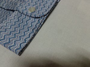 画像9: OLD LANVIN REPEATING PATTERNE L/S COTTON SHIRTS（フランス製 オールド ランバン  総柄仕様 長袖コットンシャツ）DEAD STOCK（L位）