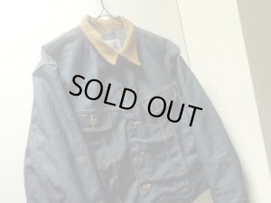 画像2: 70'S Lee 220 STORM RIDER INDIGO DENIM JACKET（USA製 リー　220 ストームライダー インディゴ デニム ジャケット）DEAD STOCK？ （44-REG）　