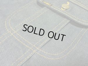 画像5: 70'S Lee 220 STORM RIDER INDIGO DENIM JACKET（USA製 リー　220 ストームライダー インディゴ デニム ジャケット）DEAD STOCK？ （44-REG）　