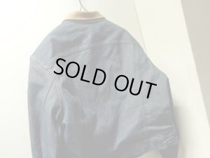画像9: 70'S Lee 220 STORM RIDER INDIGO DENIM JACKET（USA製 リー　220 ストームライダー インディゴ デニム ジャケット）DEAD STOCK？ （44-REG）　