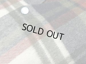 画像4: 60〜70'S Bradfield CHECK PATTERN WOOL × ACRYIC CARDIGAN WITH POCKET（ブラッドフィールド チェック柄切替し仕様 ポケット付き ウール × アクリル カーディガン）(M)