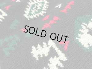 画像4: 90'S RALPH LAUREN NATIVE PATTERN LOW-GAUGE WOOL SWEATER（ラルフローレン ネイティブ柄 ローゲージ仕様 ウールセーター）HAND KNIT（M）