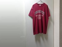 80'S Champion T-SHIRTS（チャンピオン 3段油性プリント入り Tシャツ）MADE IN USA（XL）