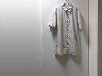 00'S HELMUT LANG REPITING PATTERN S/S COTTON SHIRTS（ヘルムートラング 総柄仕様 半袖 コットン シャツ）（M）