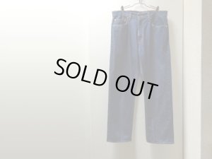 画像1: 90'S Levis 505 INDIGO DENIM PANTS（リーバイス 505 インディゴ デニム パンツ）MADE IN USA（実寸W34 × L30）