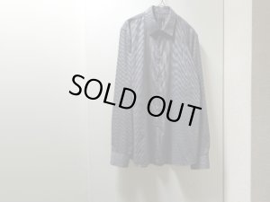 画像1: 10'S PRADA MULTI STRIPE PATTERN L/S COTTON SHIRTS（ITALY製 プラダ マルチストライプ柄 長袖 コットン シャツ）NON WASH（17）