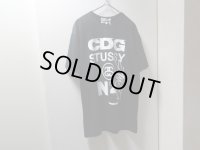 NEW 21'S COMME des GARCONS × STUSSY T-SHIRTS （新品 2021年 コム デ ギャルソン × ステューシー Tシャツ）MADE IN JAPAN（XL）