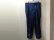 画像1: 90'S WORK WEAR CORPORATION INDIGO DENIM WORK PANTS（USA製 ワーク ウェア コーポレーション インディゴデニム ワークパンツ）DEAD STOCK（W35 × L29.5） (1)