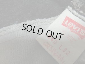 画像5: 90'S Levis 517 BOOTS CUT STRETCH BLACK DENIM PANTS（リーバイス 517 ブーツカット ストレッチ仕様 黒デニム パンツ）MADE IN USA（実寸W35 × L30）