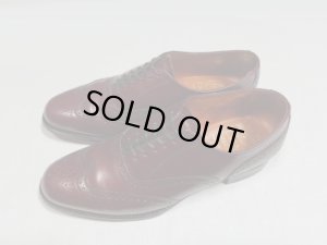 GRENSON ROYAL WINDSOR WING CHIP LEATHER SHOES（グレンソン ロイヤル ウィンザー 内羽根  ウィングチップ仕様 レザーシューズ ）MADE IN ENGLAND（US8-Dワイズ）