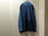 NEW COMME des GARCONS MULTI COLOR SWEAT PARKA（新品 コムデギャルソン マルチカラー切替し仕様 スウェット パーカー）MADE IN JAPAN（XL）