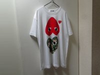 19'S PLAY COMME des GARCONS T-SHIRTS（2019年 プレイ コム デ ギャルソン Tシャツ）MADE IN JAPAN（XL）