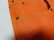 画像6: 90'S Karl Kani ORANGE DENIM BAGGY SHORTS（カールカナイ オレンジ デニム バギー ショーツ）MADE IN USA（実寸W36 × L15）