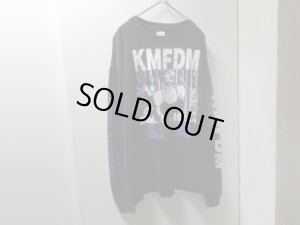 画像1: 90'S KMFDM JUKE-JOINT JEZEBEL L/S T-SHIRTS（ケイエムエフディーエム ジューク ジョイント イゼベル 長袖 Tシャツ）MADE IN USA（XL）