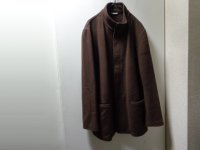 ARMANI COLLEZIONI STAND COLLAR WOOL × RAYON × CASHMERE JACKET（アルマーニ コレンツォーニ 立ち襟仕様 ウール × レーヨン × カシミア混紡 ジャケット）MADE IN ITALY（42）