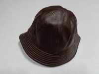 90'S LIZ Claibone LAMB LEATHER LEATHER HAT（リズクレイボーン 羊革 ハット）