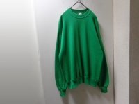 80'S JERZEES CREW-NECK PLAIN SWEAT（USA製 ジャージーズ クルーネック仕様 無地 スウェット）DEAD STOCK（L）