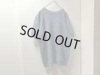 60'S S/S PLAIN SWEAT（半袖仕様 無地 スウェット）褪せ ． ヤケあり（L位）