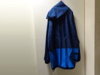 90'S NIKE ZIP UP NYLON JACKET WITH HOODED（ナイキ ジップアップ仕様 フード付き ナイロンジャケット）（L）