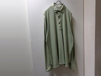 00'S RRL L/S COTTON × LINEN KNIT POLO SHIRTS（ダブルアールエル 長袖 コットン × リネン混紡 ニット ポロシャツ）（L）　