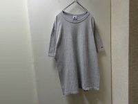 90'S Champion PLAIN T-SHIRTS（チャンピオン 灰杢 無地 Tシャツ）MADE IN USA（L）