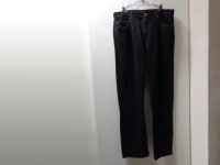 90〜00'S Levis 505 BLACK DENIM PANTS（リーバイス 505 黒デニム パンツ）MADE IN CANADA（実寸W36 × L32）