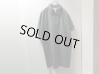 HELMUT LANG N/S COTTON SHIRTS（ヘルムートラング 比翼仕様 ノースリーブ コットン シャツ）NON WASH（L）