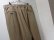 画像9: OLD GIORGIO ARMANI COTTON WIDE SLACKS（ITALY製 オールド ジョルジオアルマーニ コットン ワイド仕様 スラックス）NON WASH（実寸W36 × L28.5）