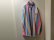 画像1: 90'S RALPH LAUREN BIG POLO MULTI STRIPE PATTERN L/S COTTON SHIRTS（ラルフローレン ビッグポロ マルチストライプ柄 ボタンダウン 長袖 コットン シャツ）裾ロゴ刺繍入り（XL） (1)