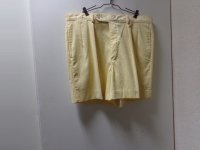 80'S RALPH LAUREN CORDUROY WIDE SHORTS（ラルフローレン コーデュロイ ワイド仕様 ショーツ）42TALONジップ付き（実寸W36）