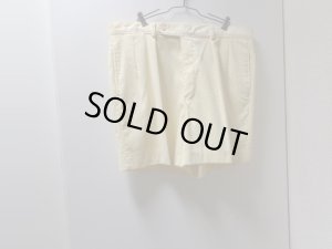 画像1: 80'S RALPH LAUREN CORDUROY WIDE SHORTS（ラルフローレン コーデュロイ ワイド仕様 ショーツ）42TALONジップ付き（実寸W36）