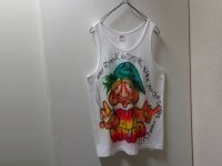 90'S HAND DRAWING TANK TOP（手描き タンクトップ）MADE IN USA（M）