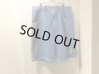 90'S JNCO BAGGY INDIGO DENIM SHORTS（ジンコ 土管型 バギー仕様 インディゴデニム ショーツ）DEAD STOCK（実寸W38）