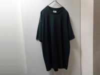 90'S BASIC EDITIONS PLAIN T-SHIRTS（USA製 ベーシックエディションズ リブ編み仕様 無地 Tシャツ）DEAD STOCK（L）