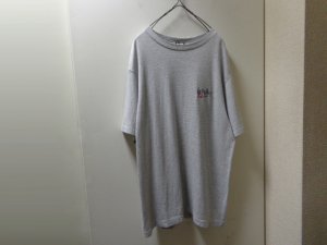 画像1: 90'S NO FEAR BORDER PATTERN T-SHIRTS（ノーフィア 刺繍ロゴ入り ボーダー柄 Tシャツ）MADE IN USA（L）