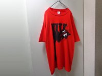 90'S CAT T-SHIRTS（猫 Tシャツ）MADE IN USA（XL）