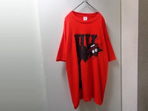 画像1: 90'S CAT T-SHIRTS（猫 Tシャツ）MADE IN USA（XL）